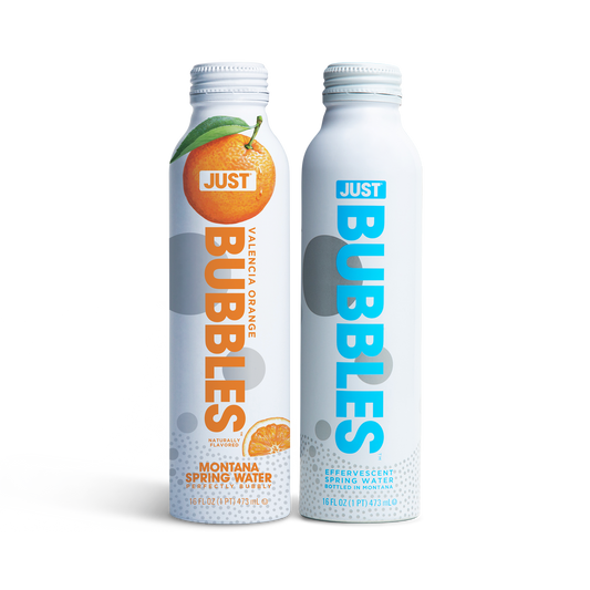 Valencia Orange Bubbles & Original Bubbles Bundle-- 16 fl oz | 24 Pack