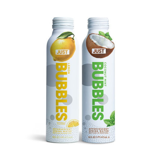 Lemon Bubbles & Coconut Mint Bubbles Bundle-- 16 fl oz | 24 Pack